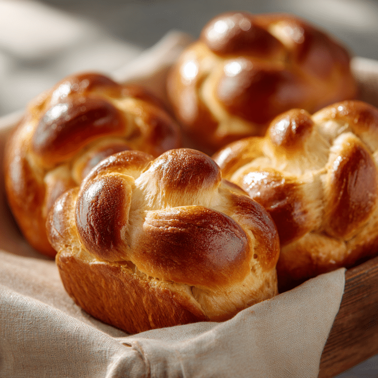 Challah Buns (Challah Rolls) Recipe