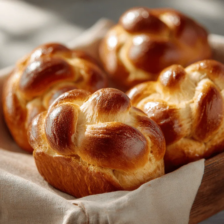 Challah Buns (Challah Rolls) Recipe