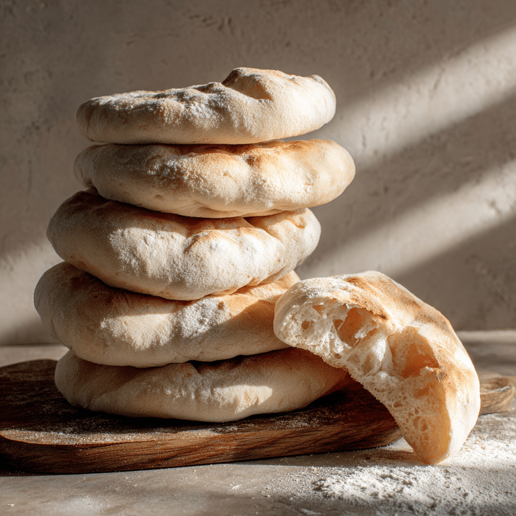 Homemade Pita Bread (Pita Pocket) Recipe