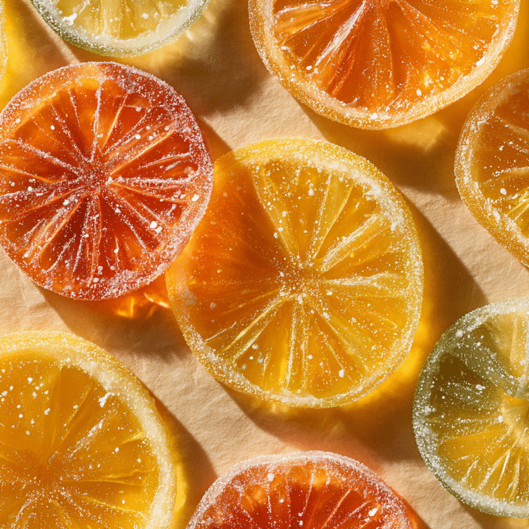 A Sun-Kissed Citrus Candy Recipe