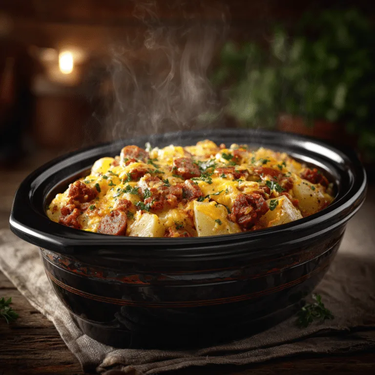 Mountain Man Crock Pot Breakfast Recipe