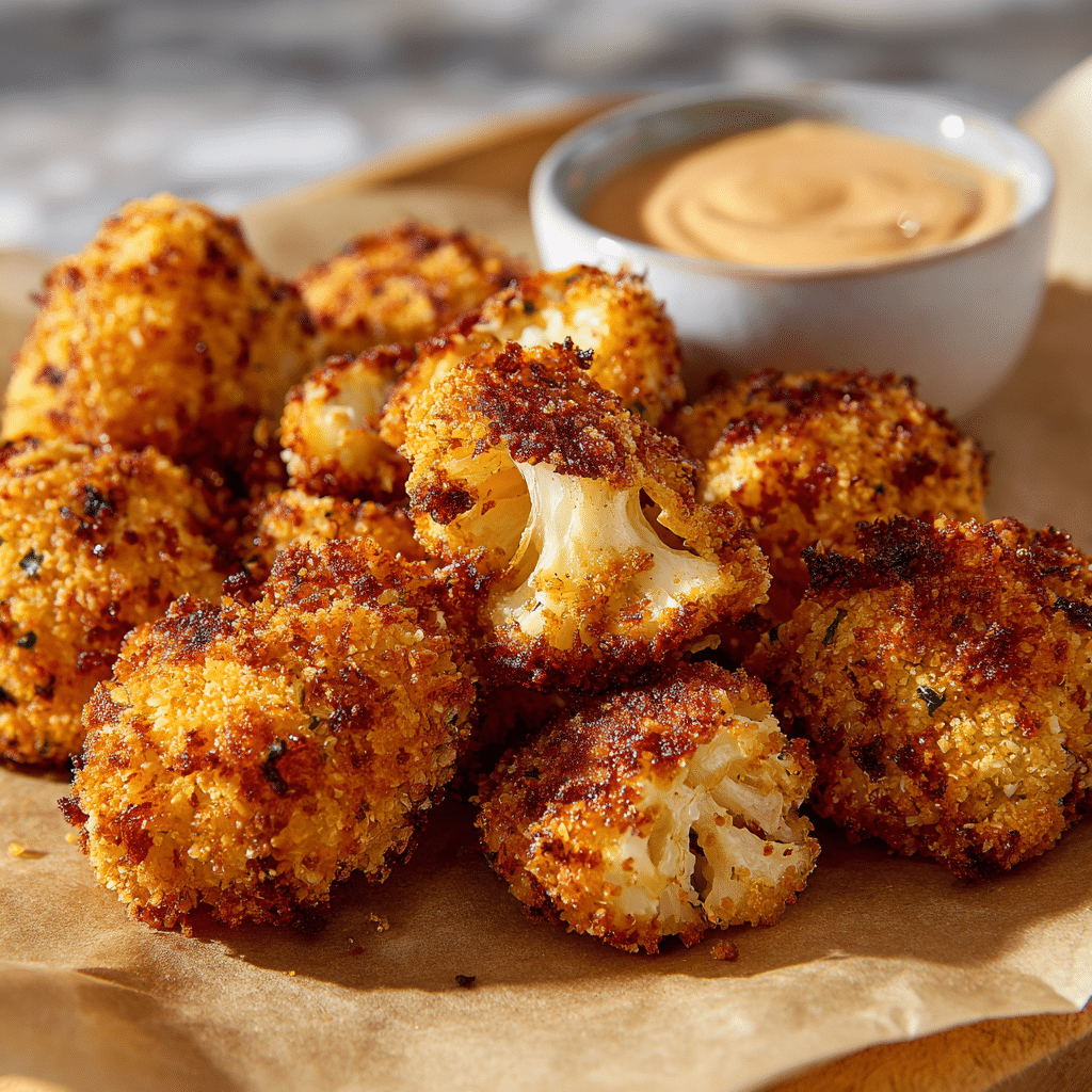 Air Fryer Cauliflower Bites