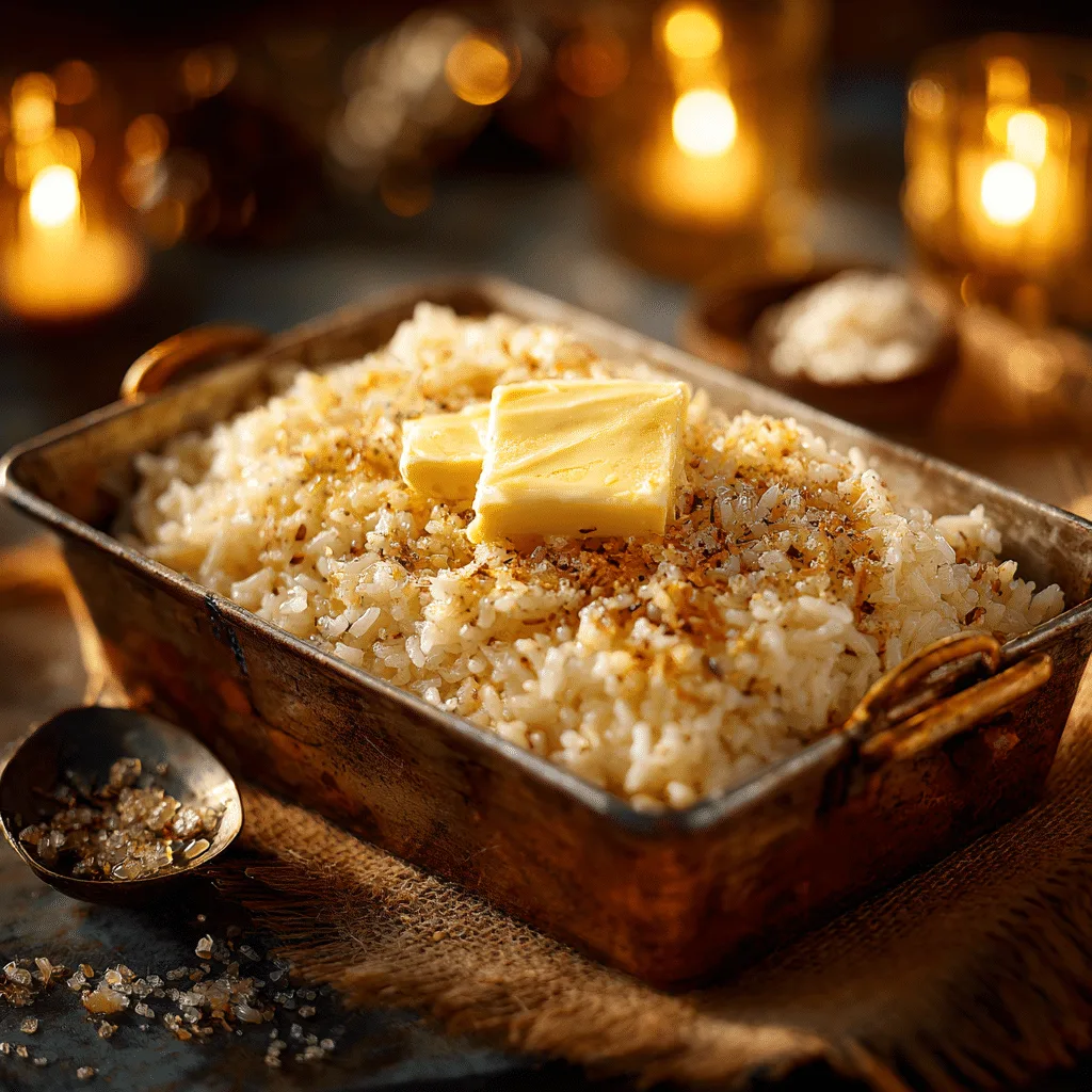 Holiday Stick of Butter Rice Recipe
