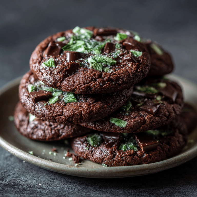 Chocolate Andes Mint Cookies Recipe