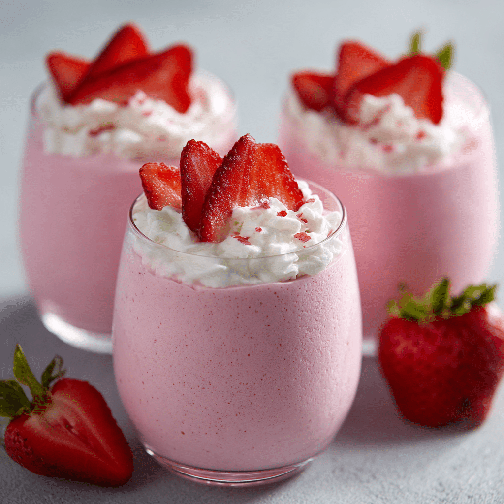 Strawberry Mousse Recipe - Recipe Image