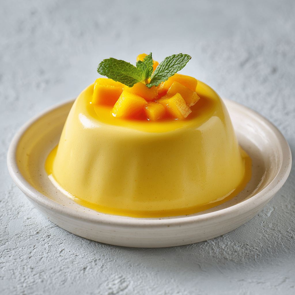 Mango Mousse Recipe - Recipe Image