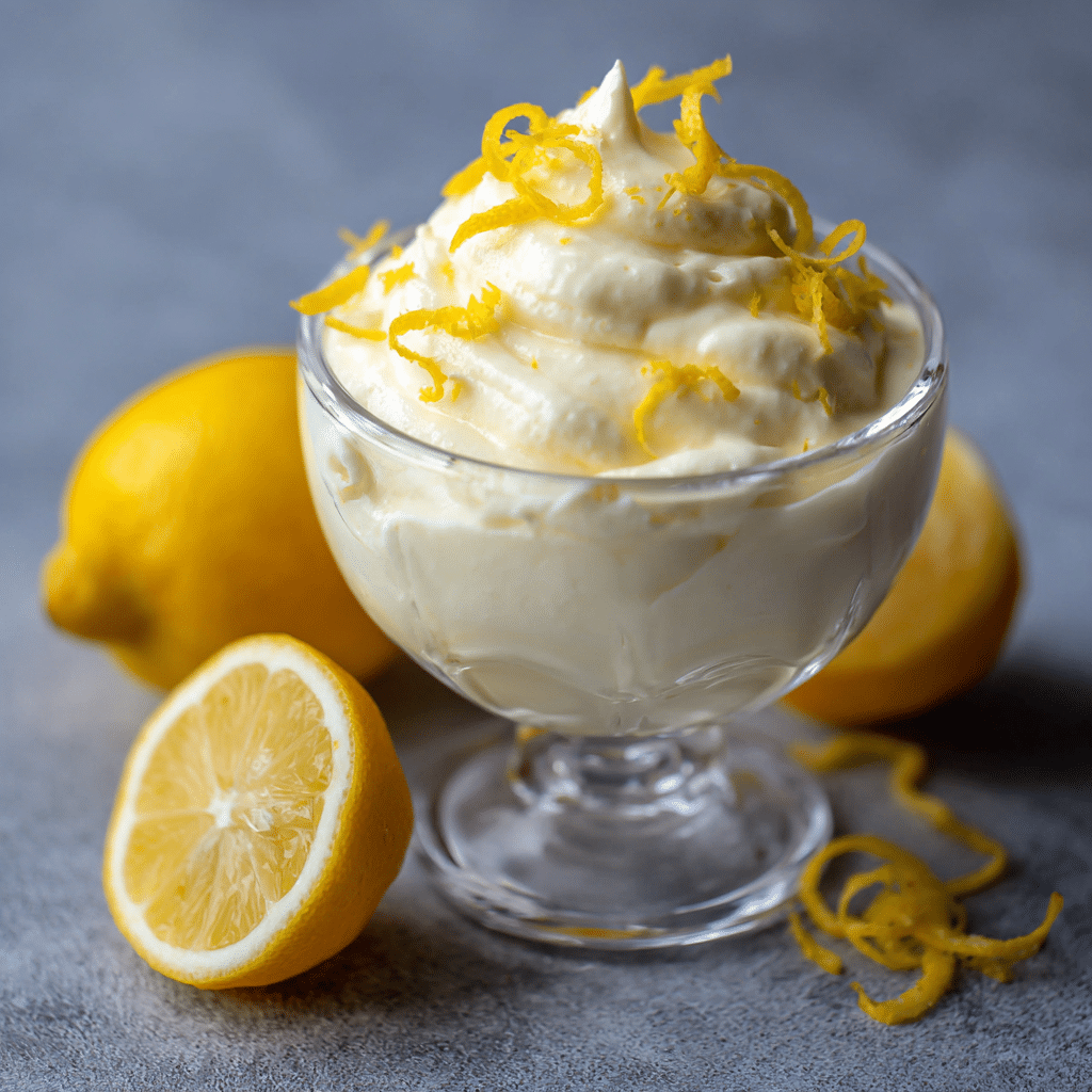 Lemon Mousse Recipe - Recipe Image