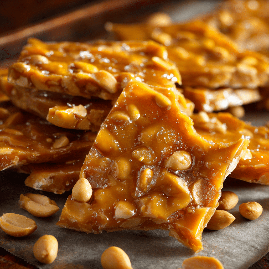 Peanut Brittle Recipe - Recipe Image