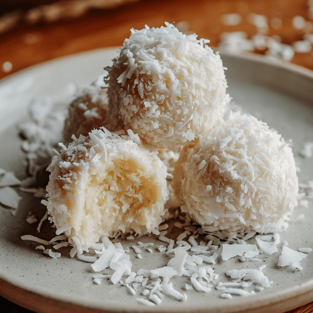 Coconut Snowballs Recipe - Recipe Image