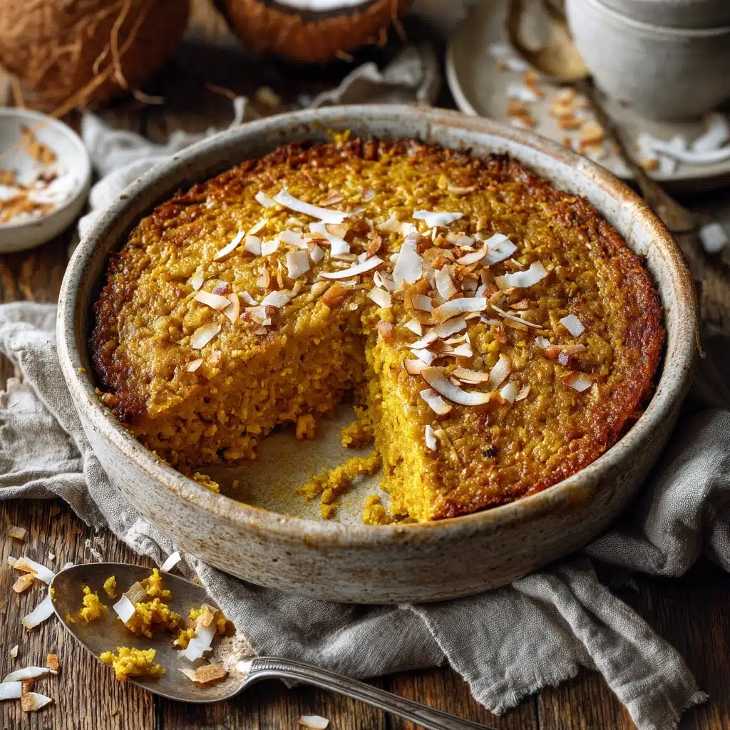 Turmeric Coconut Oat Bake Recipe - Recipe Image