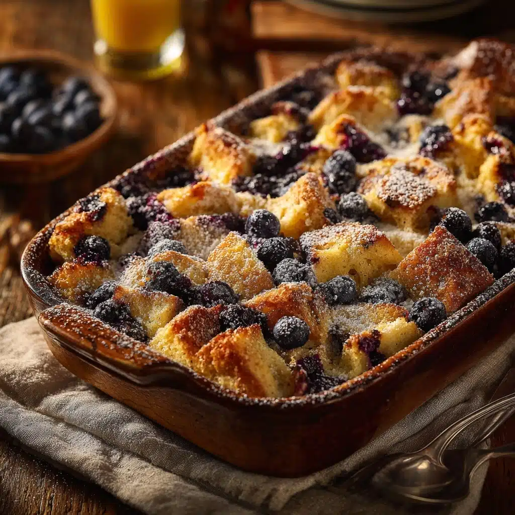 Blueberry French Toast Casserole Recipe - Recipe Image