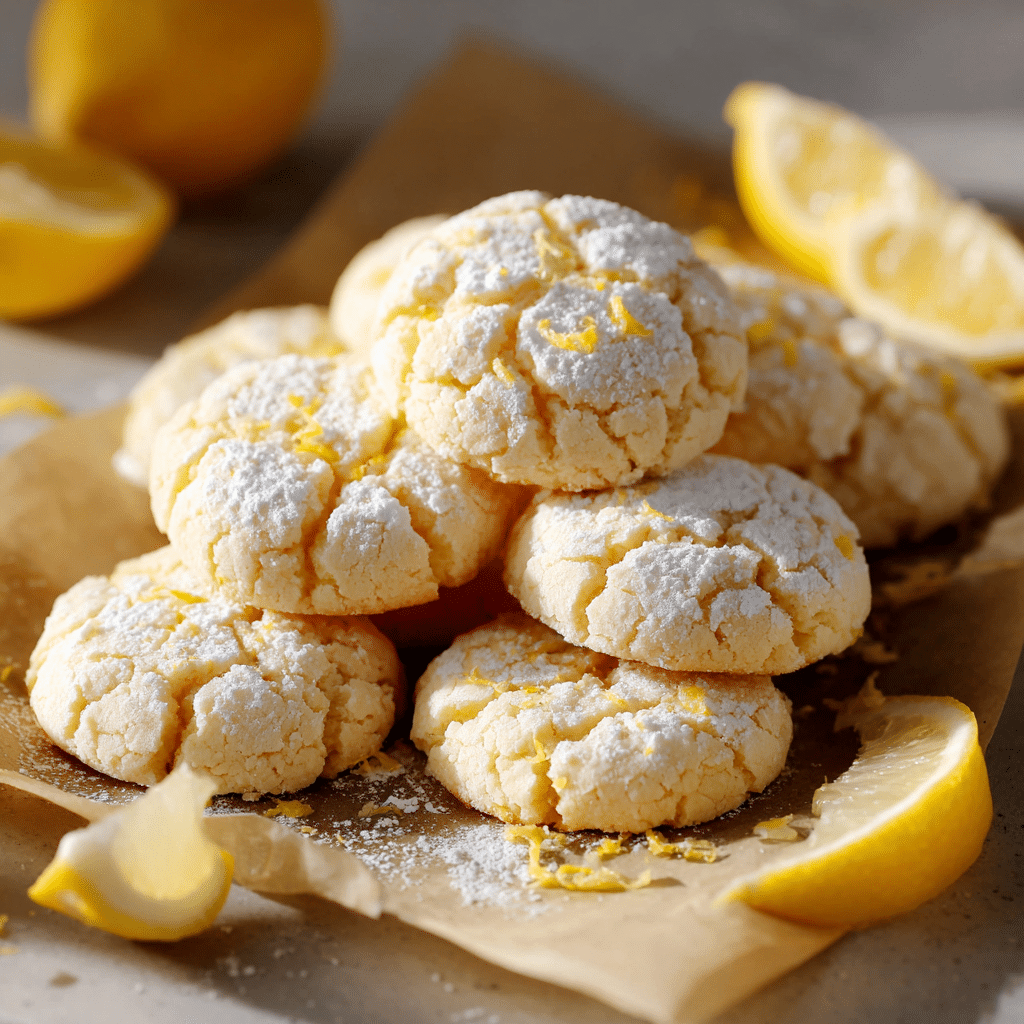 Lemon Cookies Recipe - Recipe Image