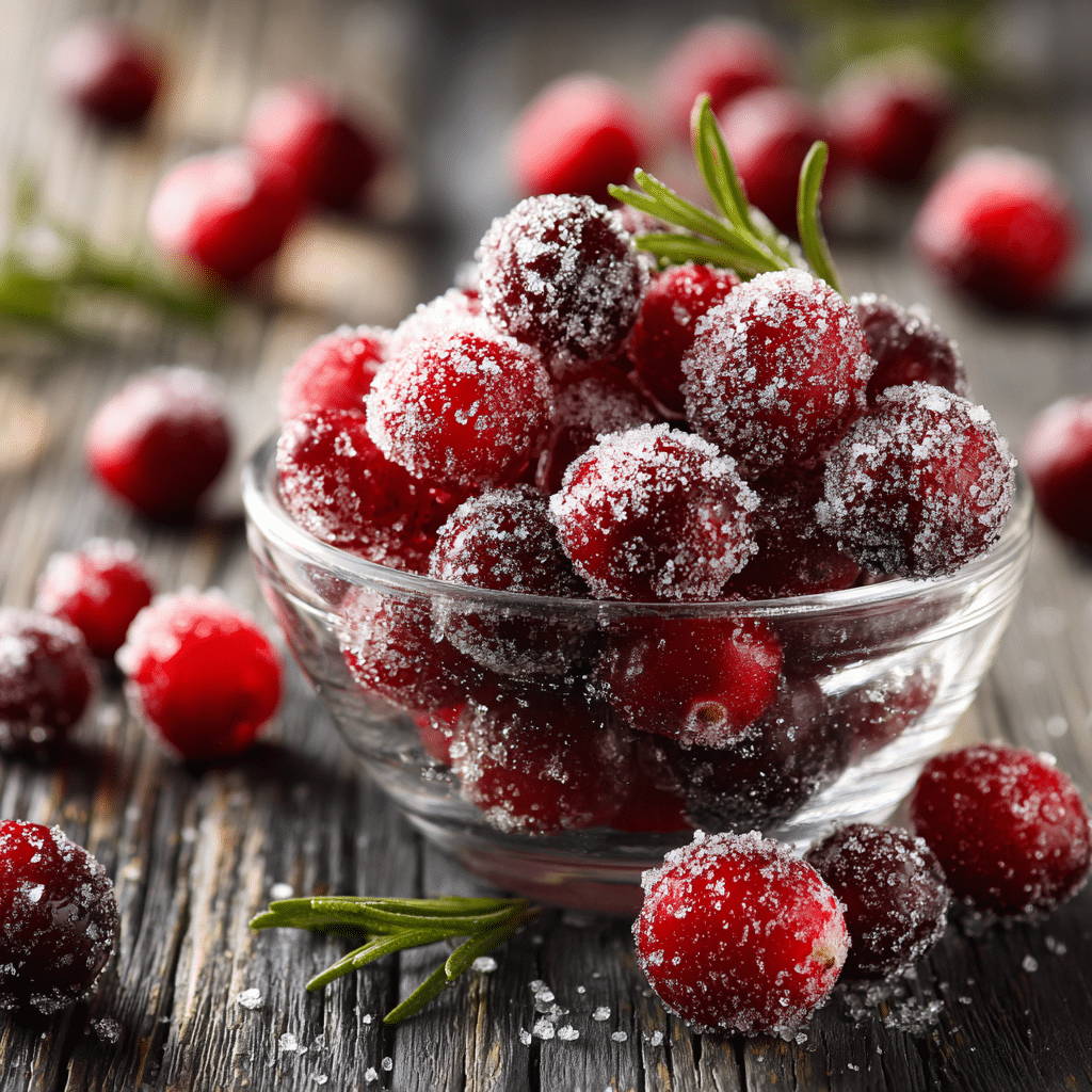 Sugared Cranberries Recipe - Recipe Image