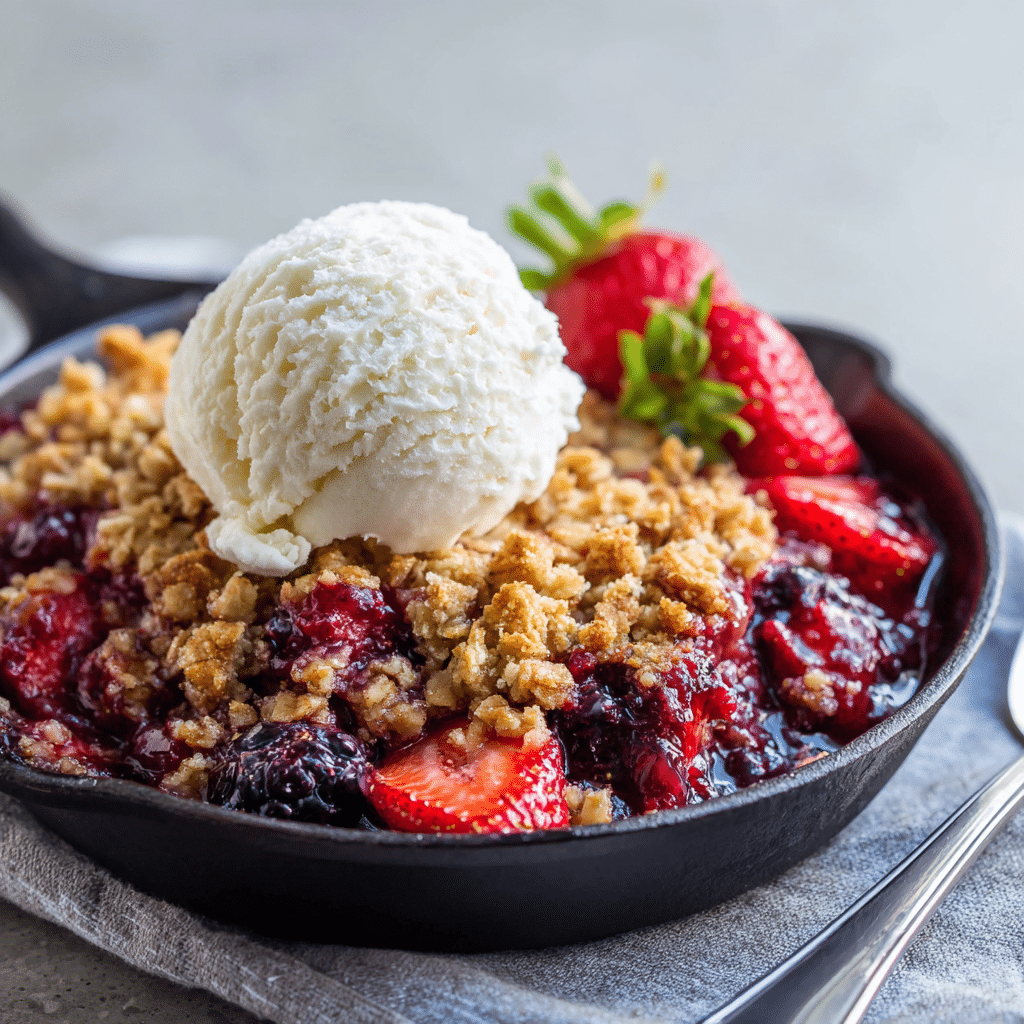 Mixed Berry Crumble Recipe - Recipe Image