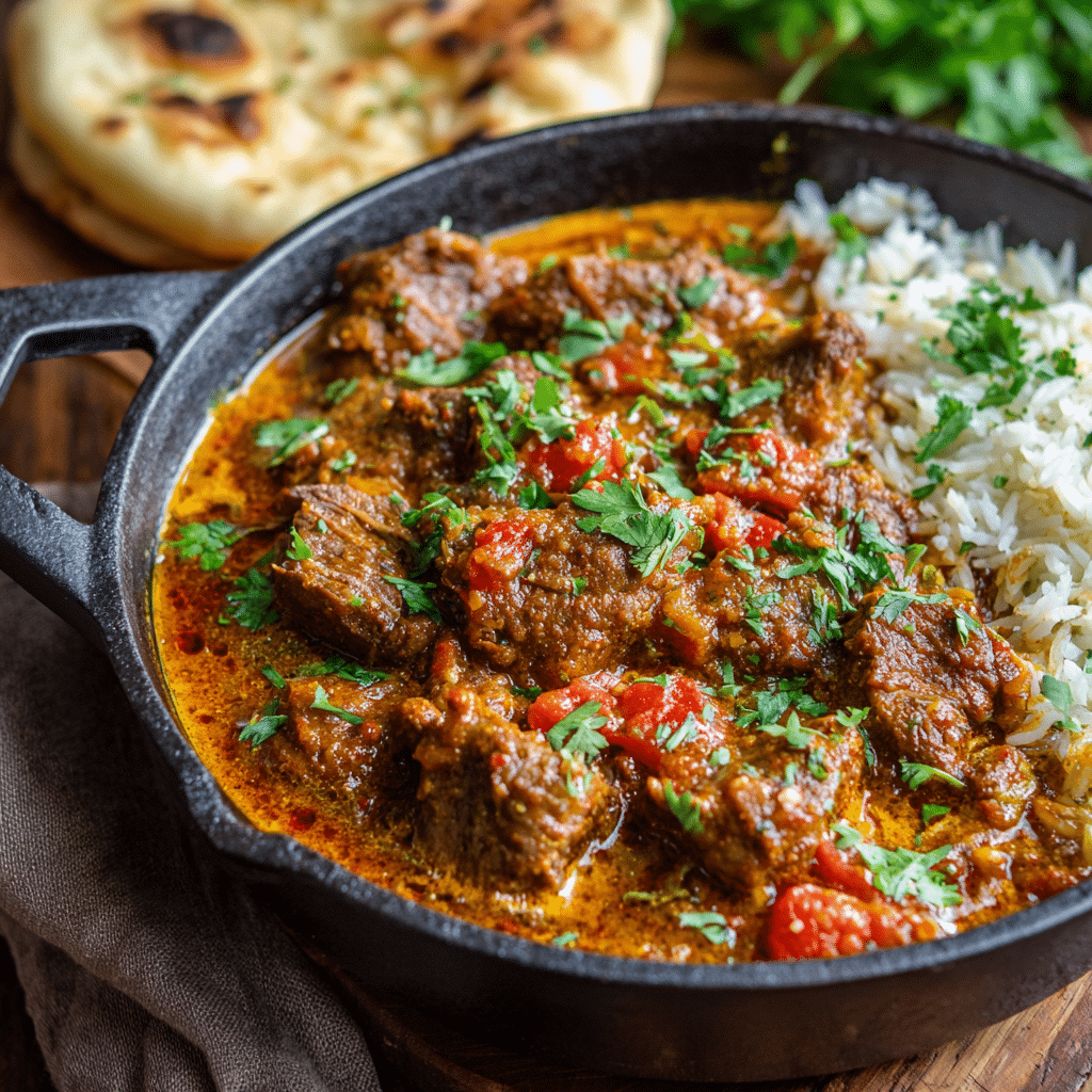 Creamy Lamb Curry with Coconut Milk Recipe - Recipe Image