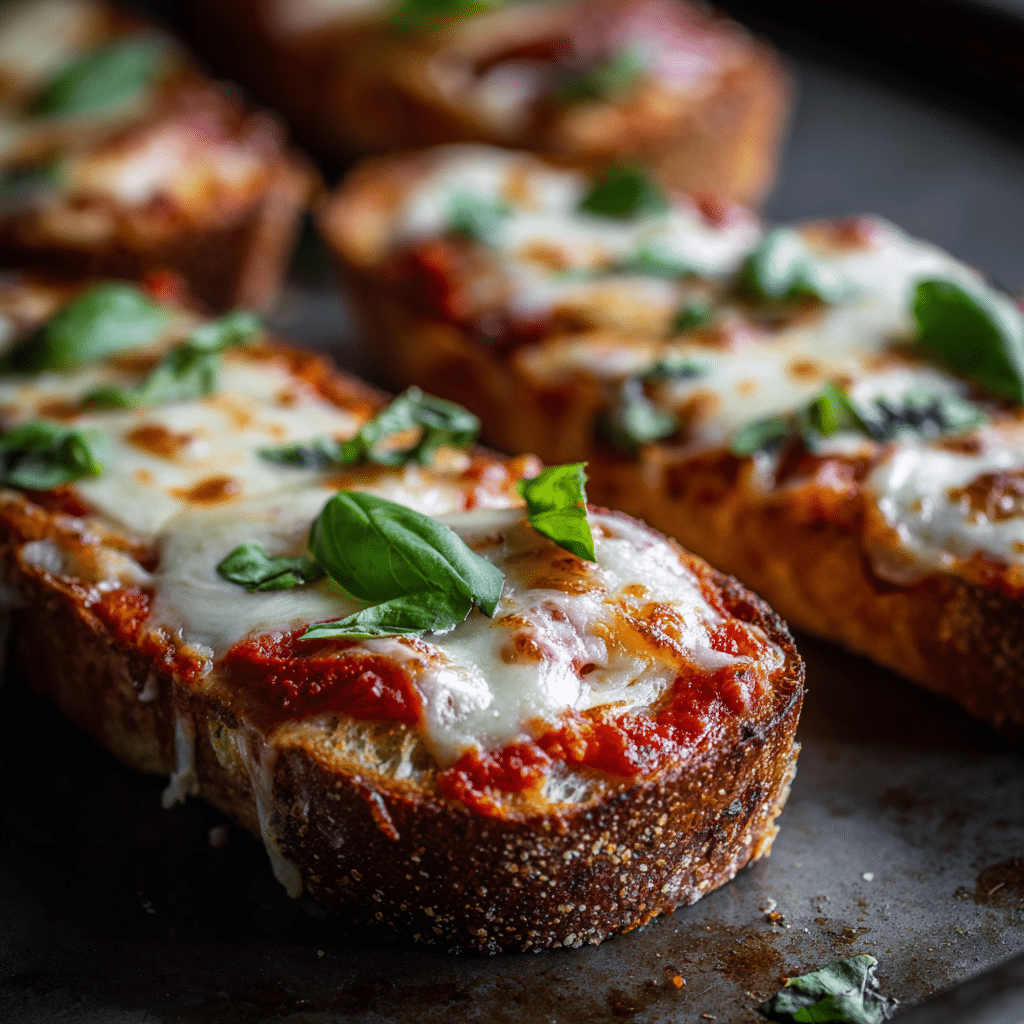 Homemade French Bread Pizza Recipe - Recipe Image