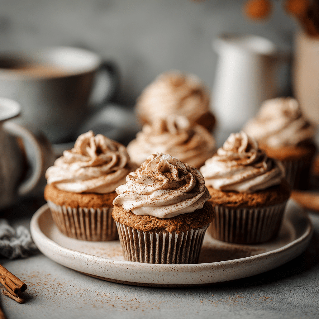 Pumpkin Spice Latte Cupcakes Recipe - Recipe Image