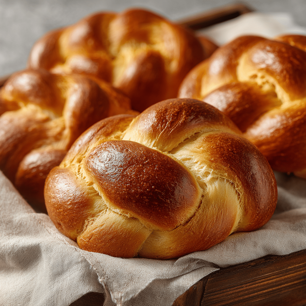 Challah Buns (Challah Rolls) Recipe - Recipe Image