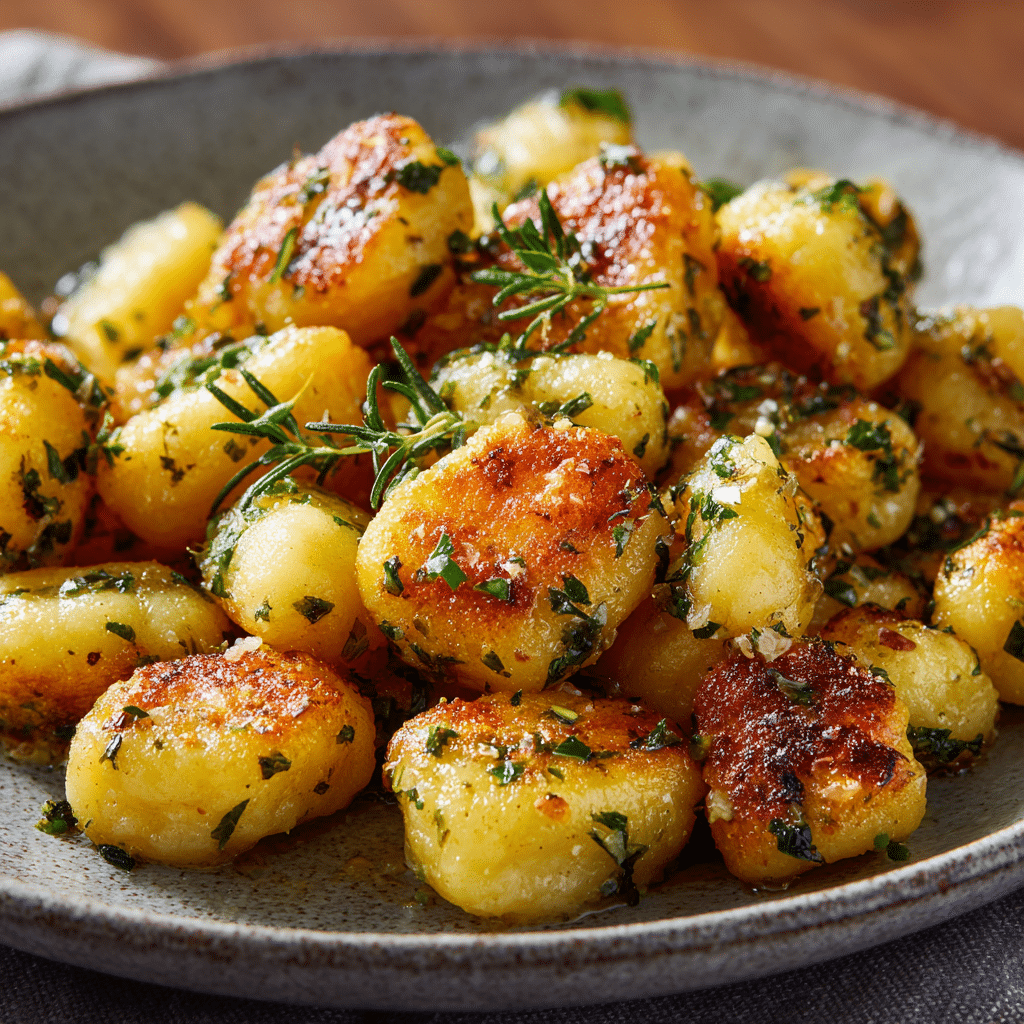 Smash Gnocchi Recipe - Recipe Image