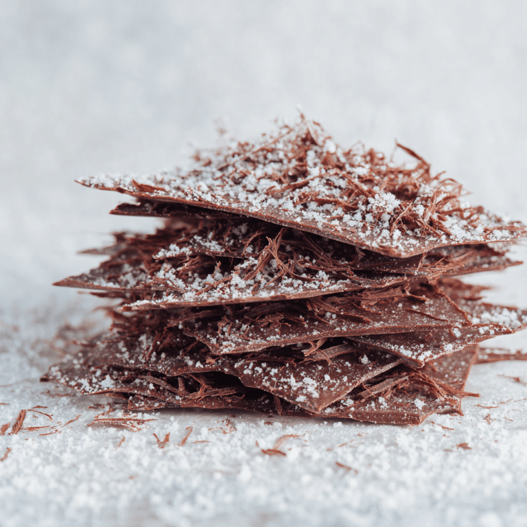 Frozen Grated Chocolate Bark Recipe