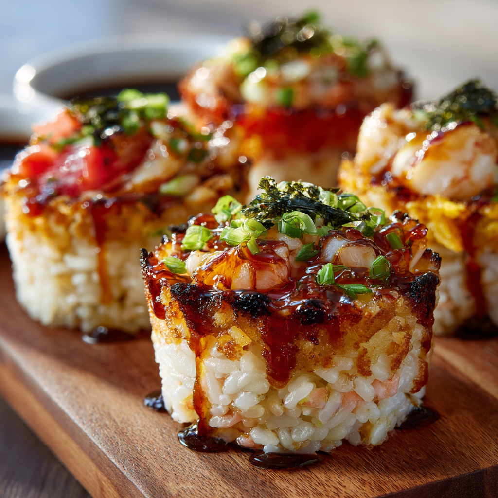 Sushi Bake Cups Recipe - Recipe Image