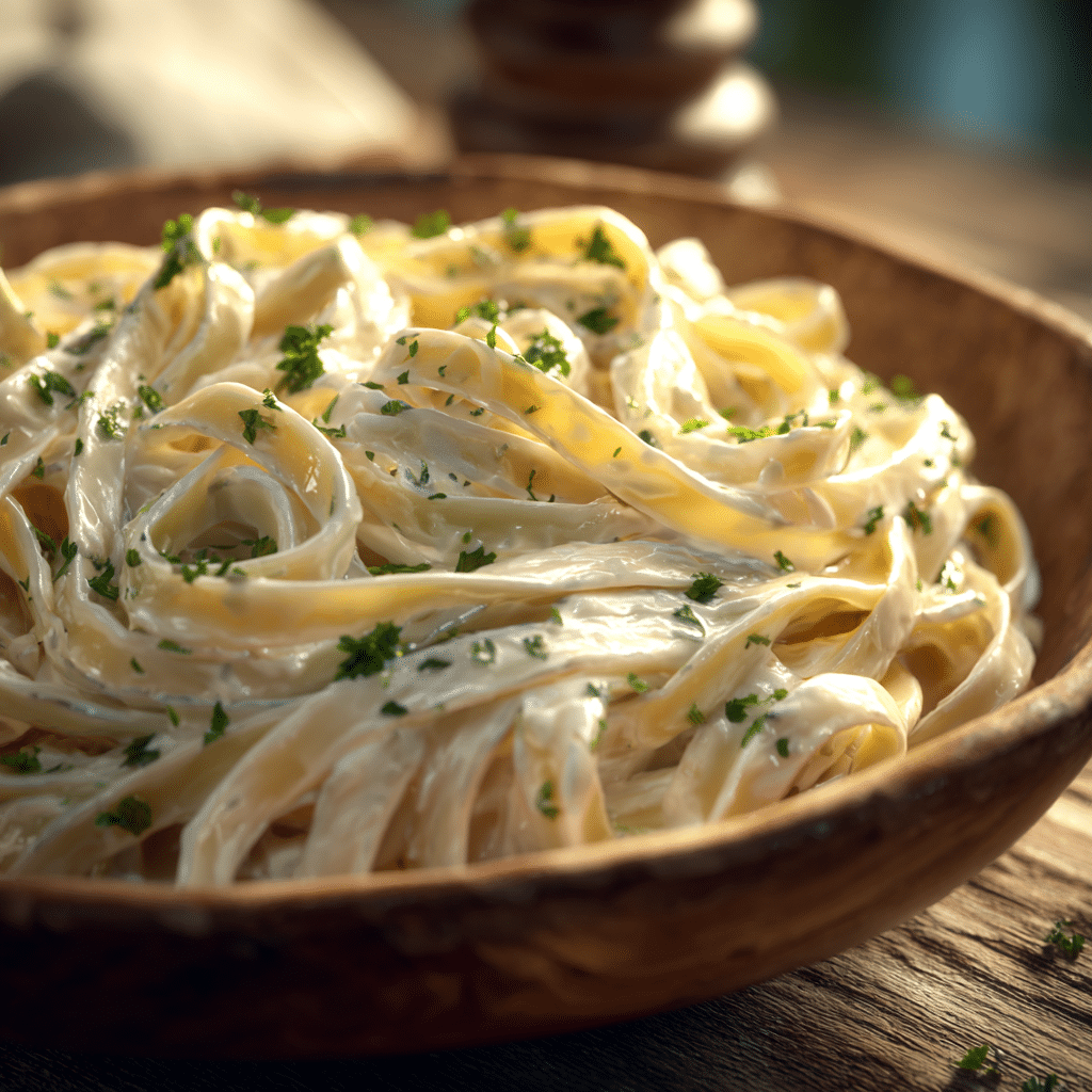 Creamy Fettuccine Alfredo Recipe - Recipe Image