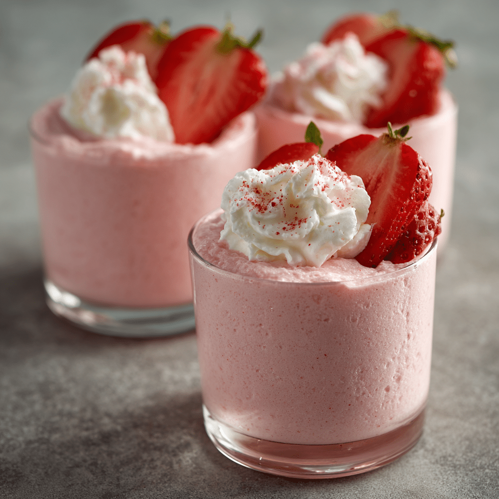Strawberry Mousse Recipe - Recipe Image