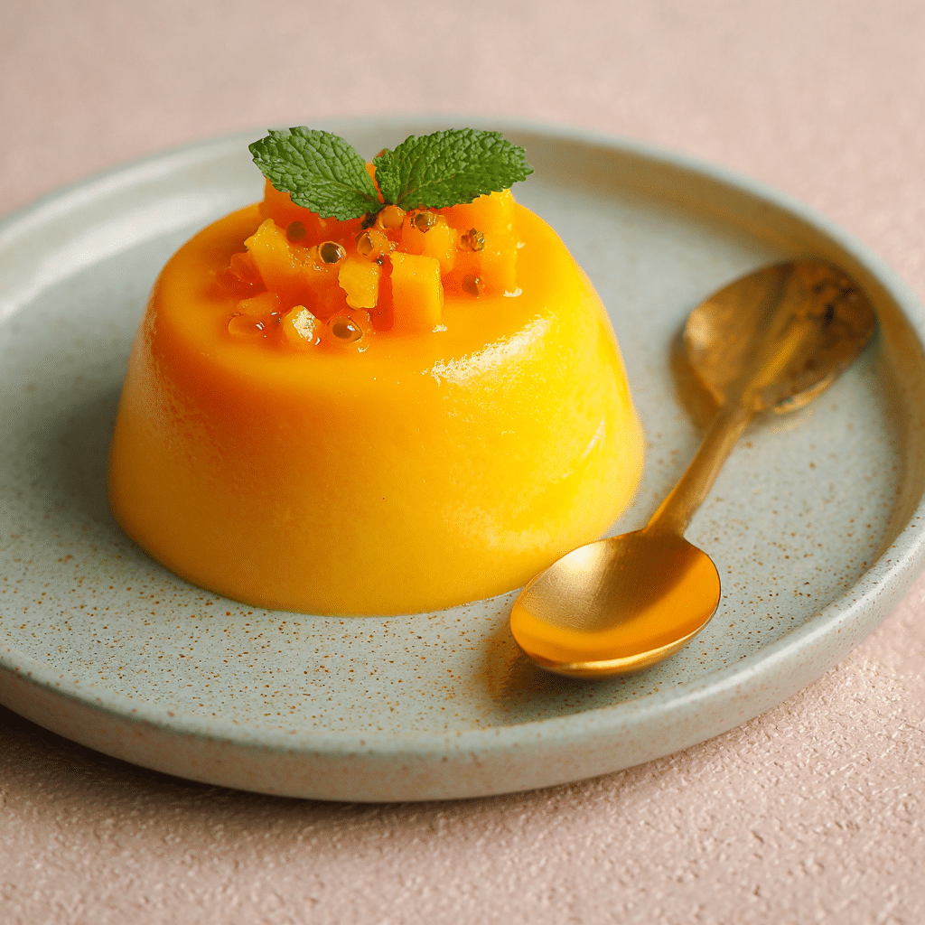 Mango Mousse Recipe - Recipe Image