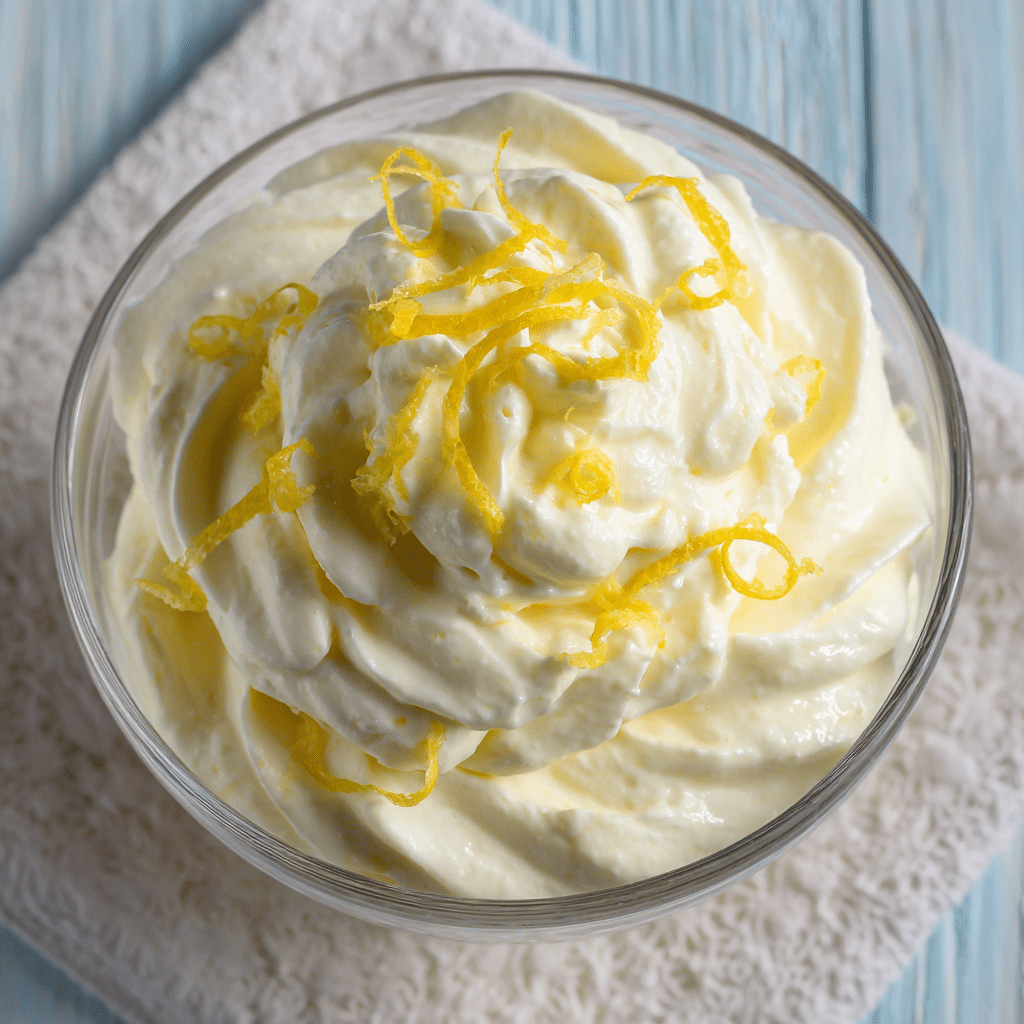 Lemon Mousse Recipe - Recipe Image
