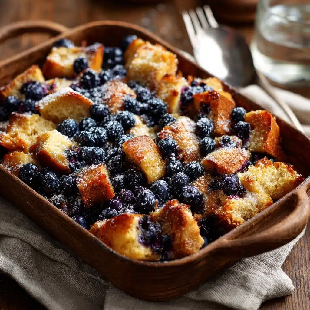 Blueberry French Toast Casserole Recipe - Recipe Image
