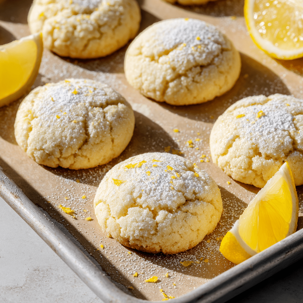 Lemon Cookies Recipe - Recipe Image