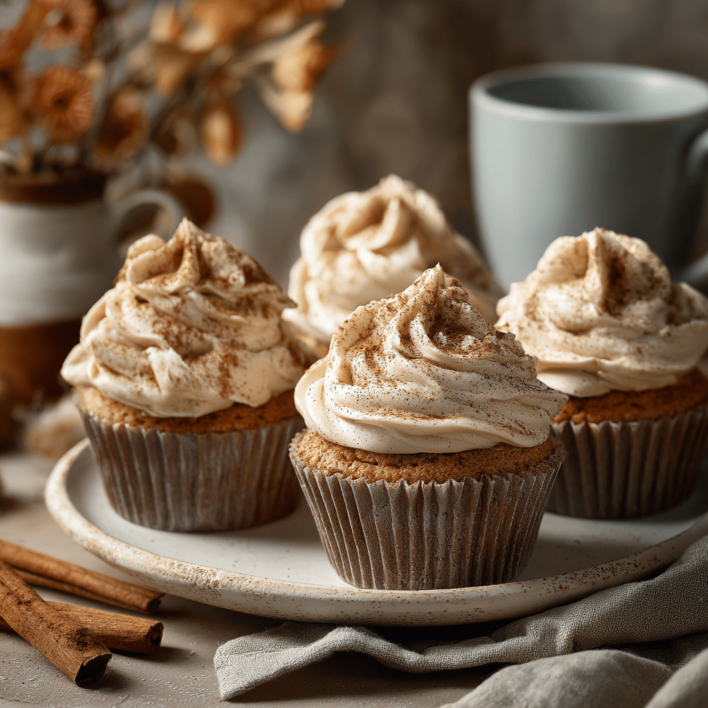 Pumpkin Spice Latte Cupcakes Recipe - Recipe Image