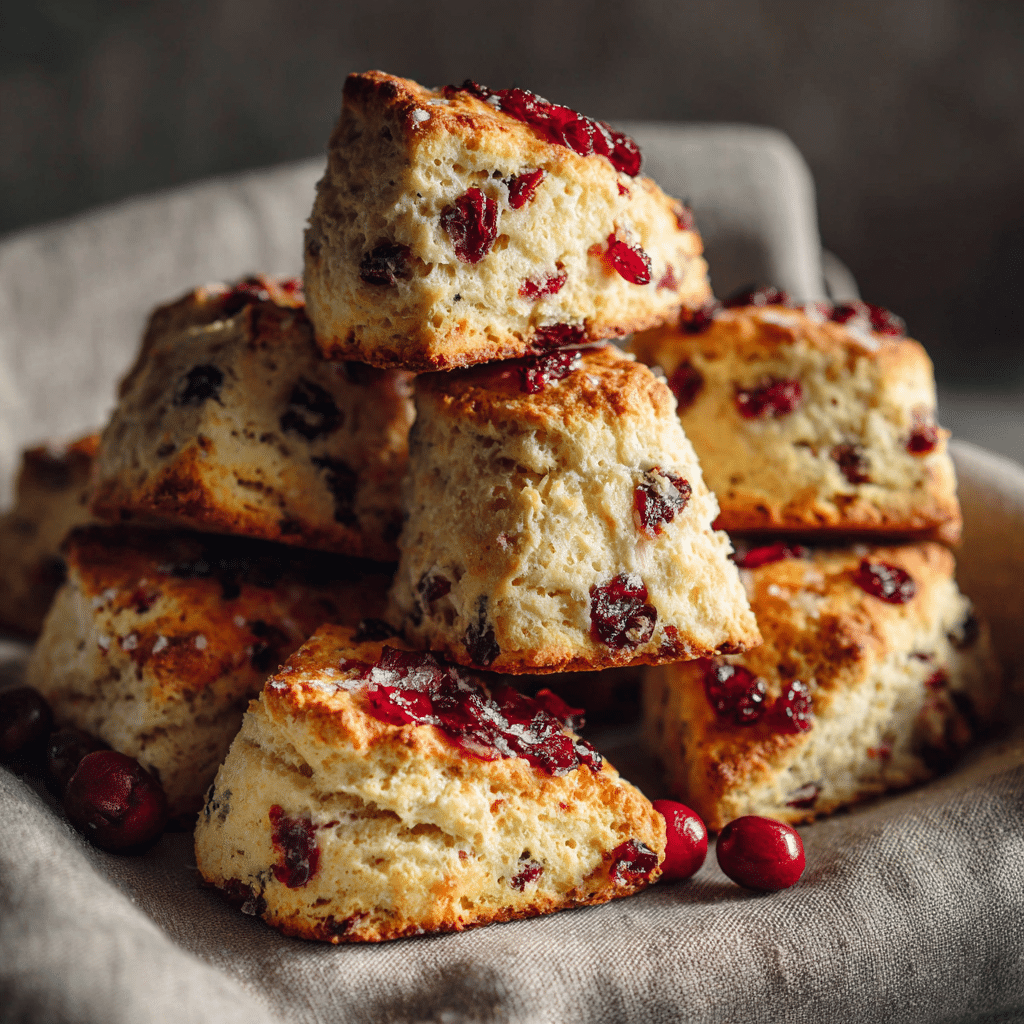 Cranberry Orange Scones Recipe - Recipe Image