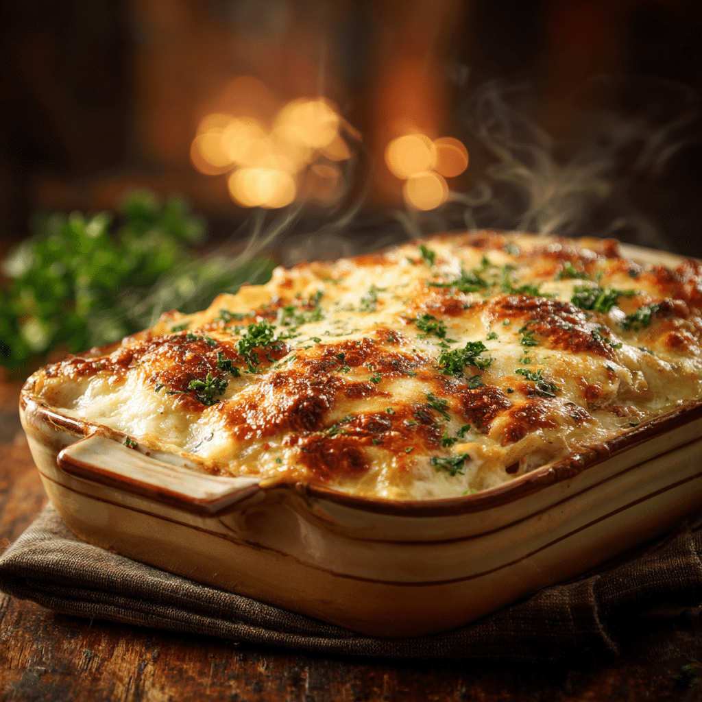 Chicken Lasagna Bake Recipe - Recipe Image