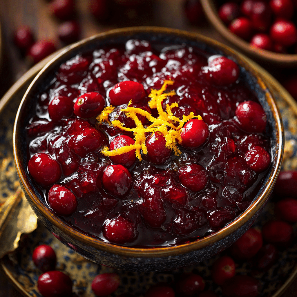 Classic Christmas Cranberry Sauce Recipe - Recipe Image