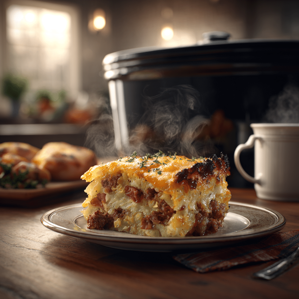 Mountain Man Crock Pot Breakfast Recipe - Recipe Image