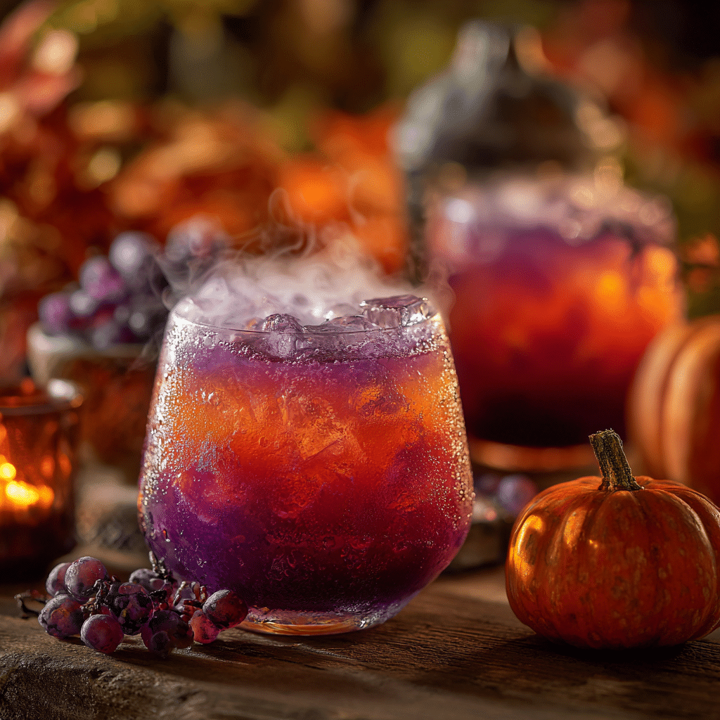Hocus Pocus Non-Alcoholic Halloween Punch Recipe - Recipe Image