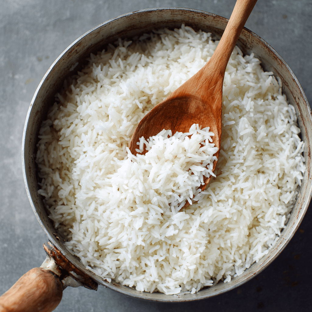 How to Make White Rice - Recipe Image
