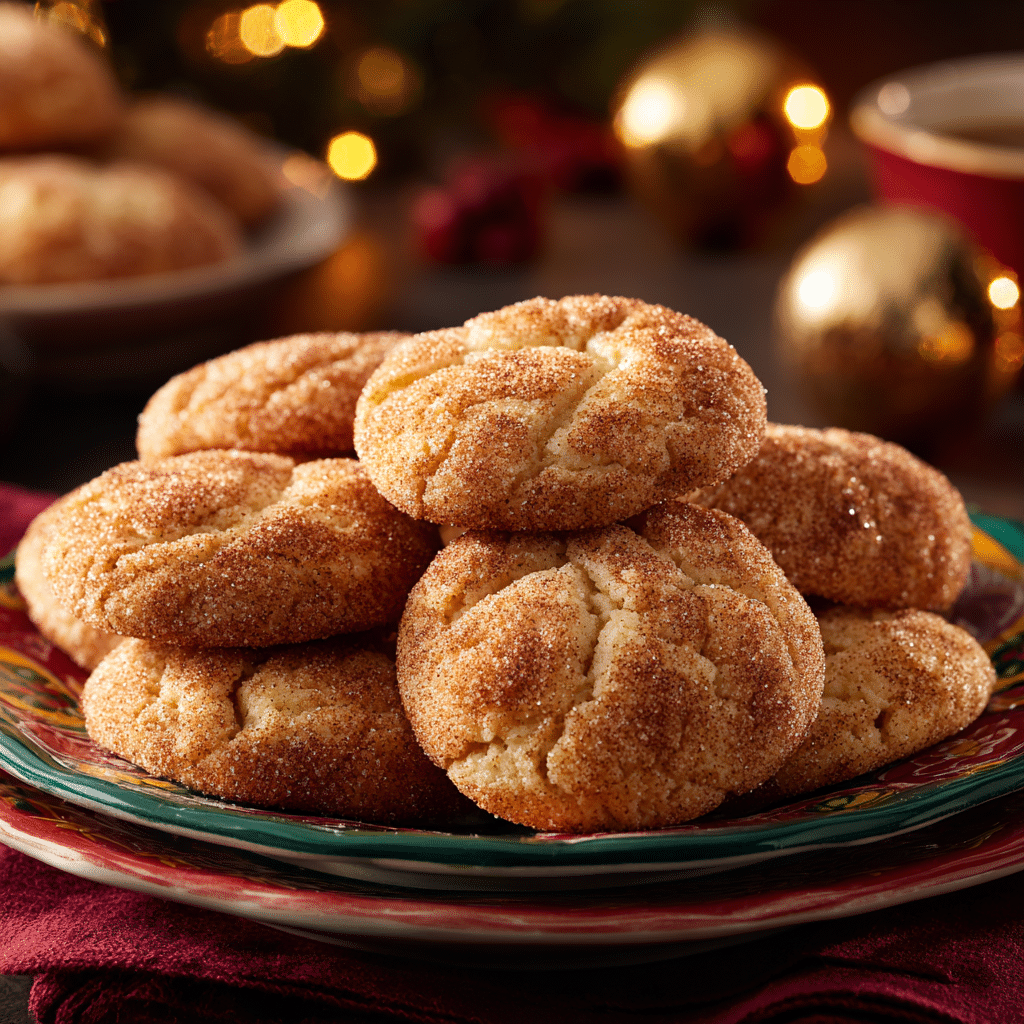 Christmas Snickerdoodles Recipe - Recipe Image