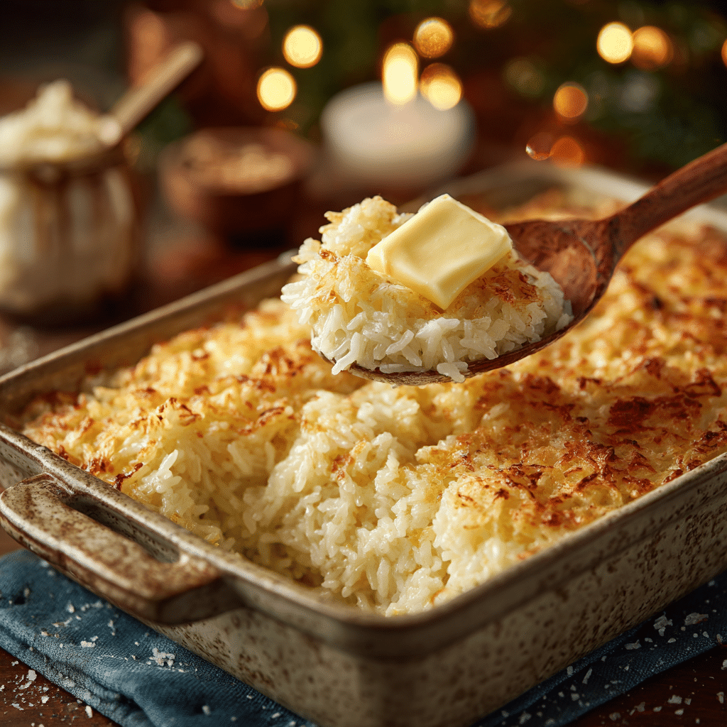 Holiday Stick of Butter Rice Recipe - Recipe Image