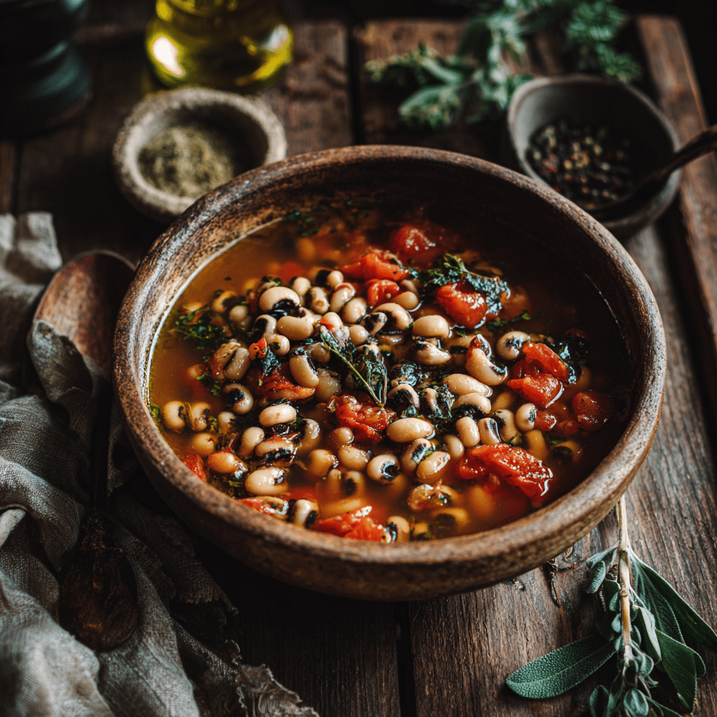 Black Eyed Peas Recipe (Greek-Style) Recipe - Recipe Image