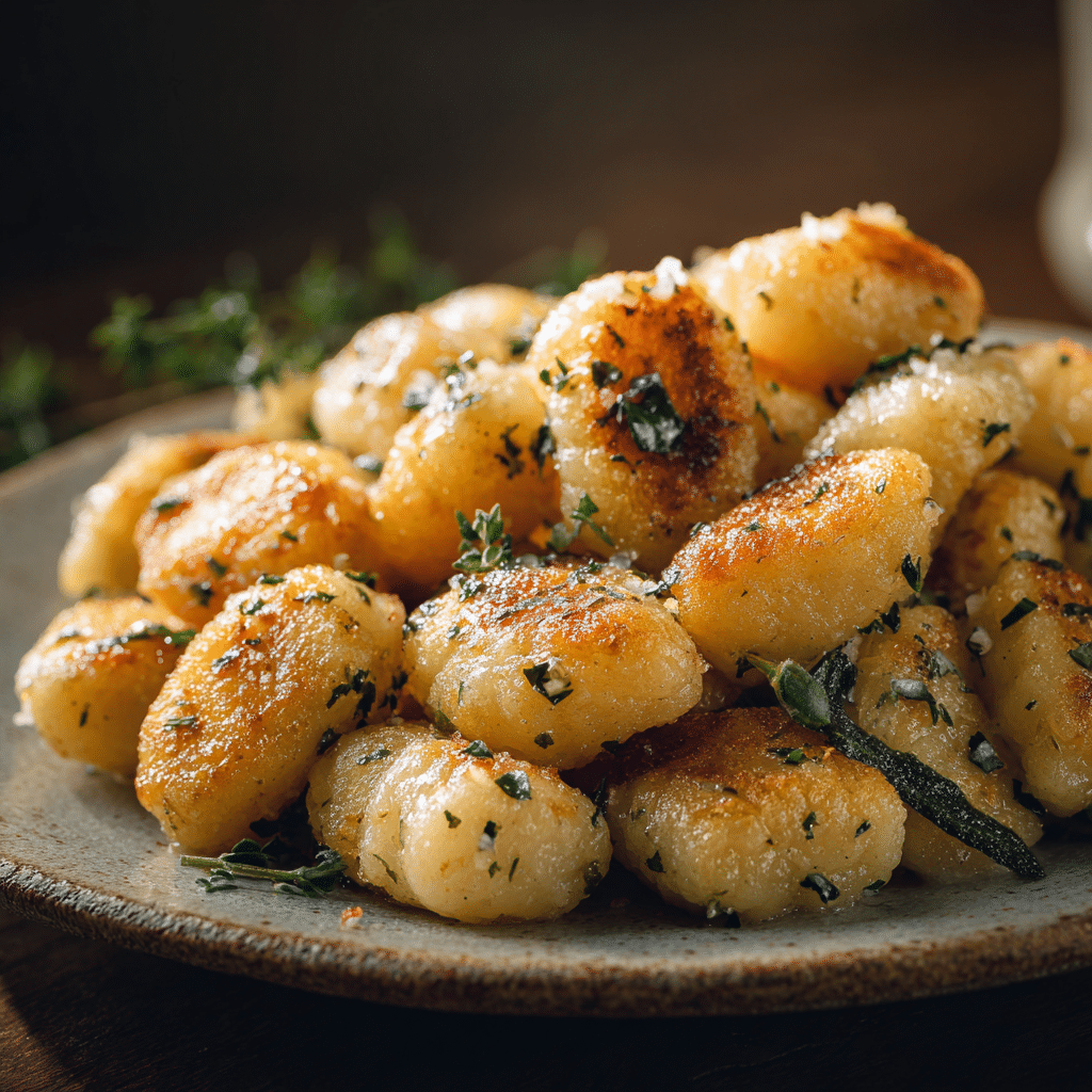 Smash Gnocchi Recipe - Recipe Image