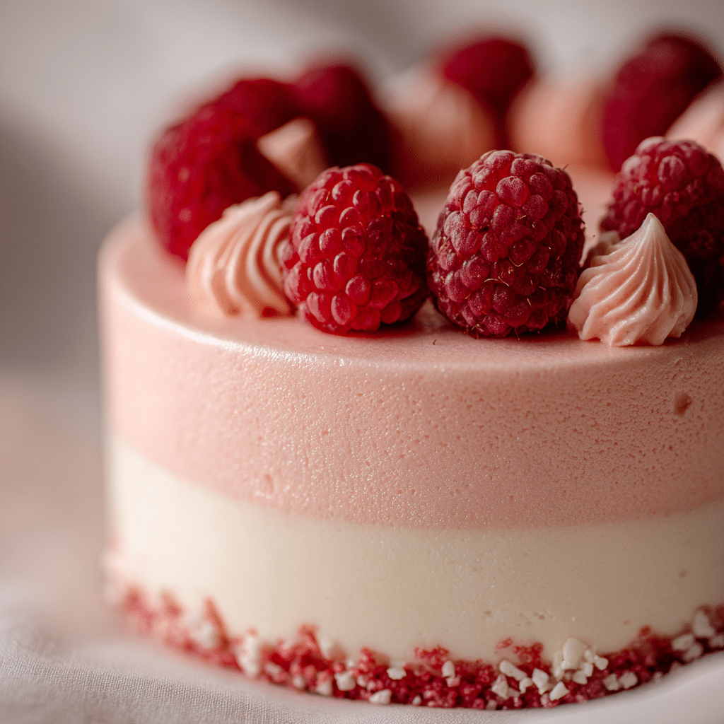 White Chocolate Raspberry Mousse Recipe - Recipe Image
