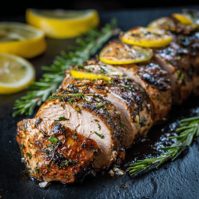 Lemon Herb chiken Tenderloin Recipe
