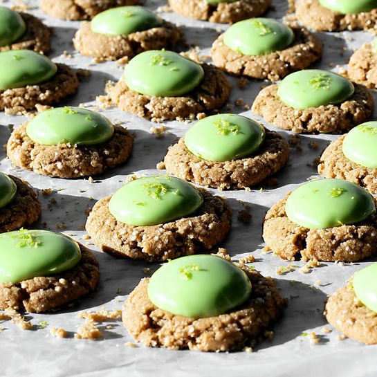 Key Lime Pie Thumbprint Cookies with Creamy Lime Filling Recipe