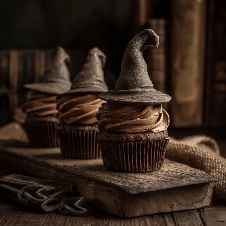 Harry Potter Sorting Hat Cupcakes Recipe