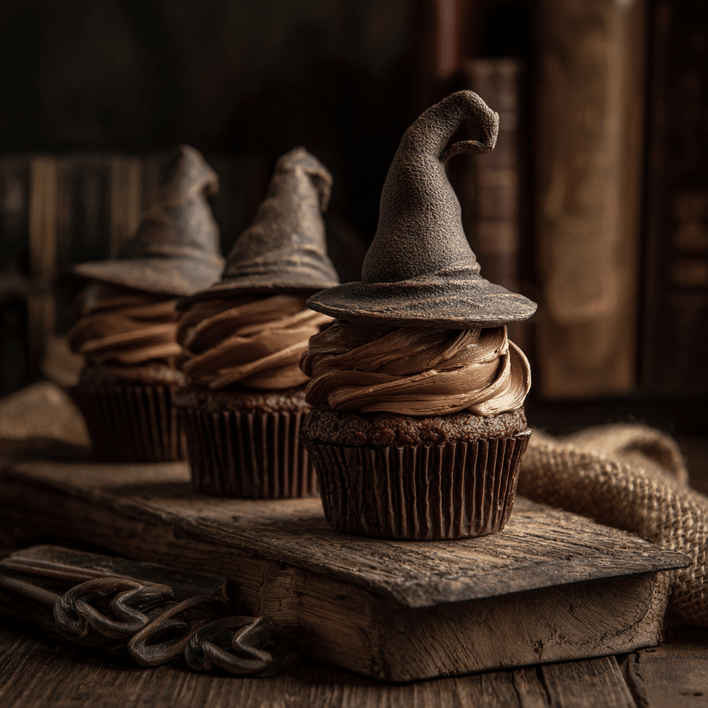 Harry Potter Sorting Hat Cupcakes Recipe