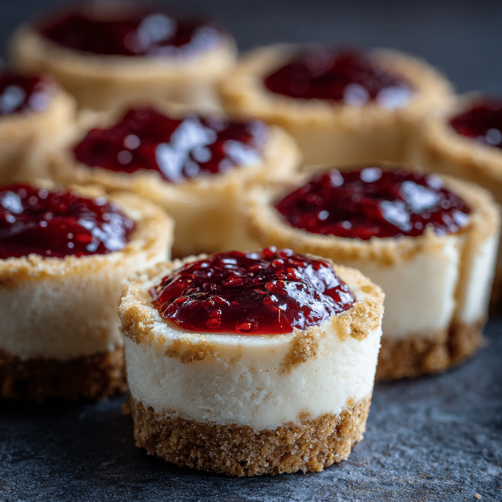 Mini Jamie Dodger Cheesecakes Recipe
