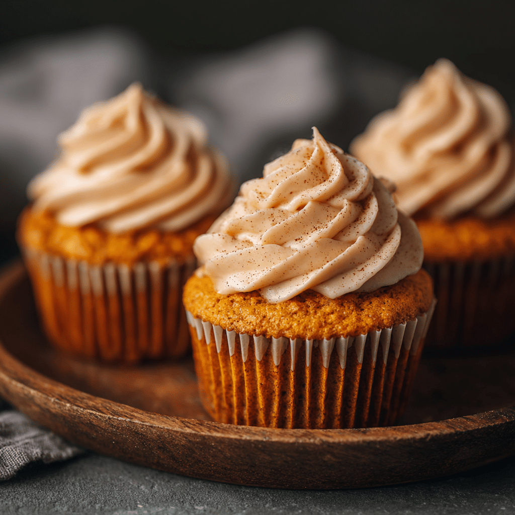 "Vegan Pumpkin Spice Cupcakes Recipe