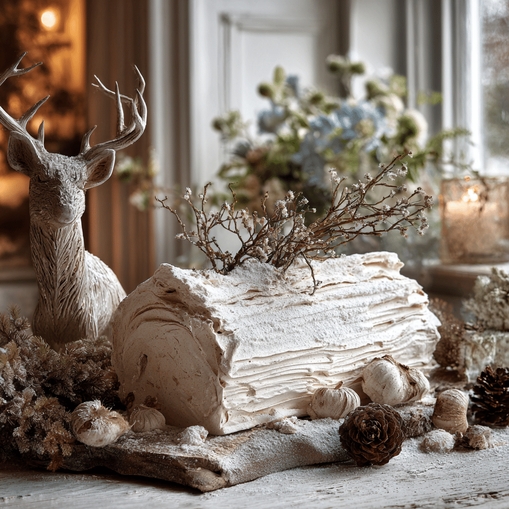 Meringue Yule Log: 7 Steps to Holiday Bliss Recipe